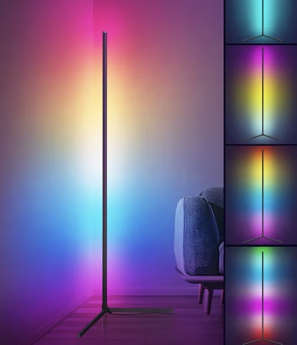 RGB Corner Floor Lamp