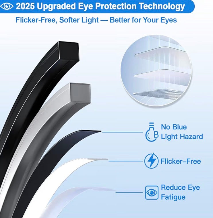 Modern LED Arc Floor Lamp