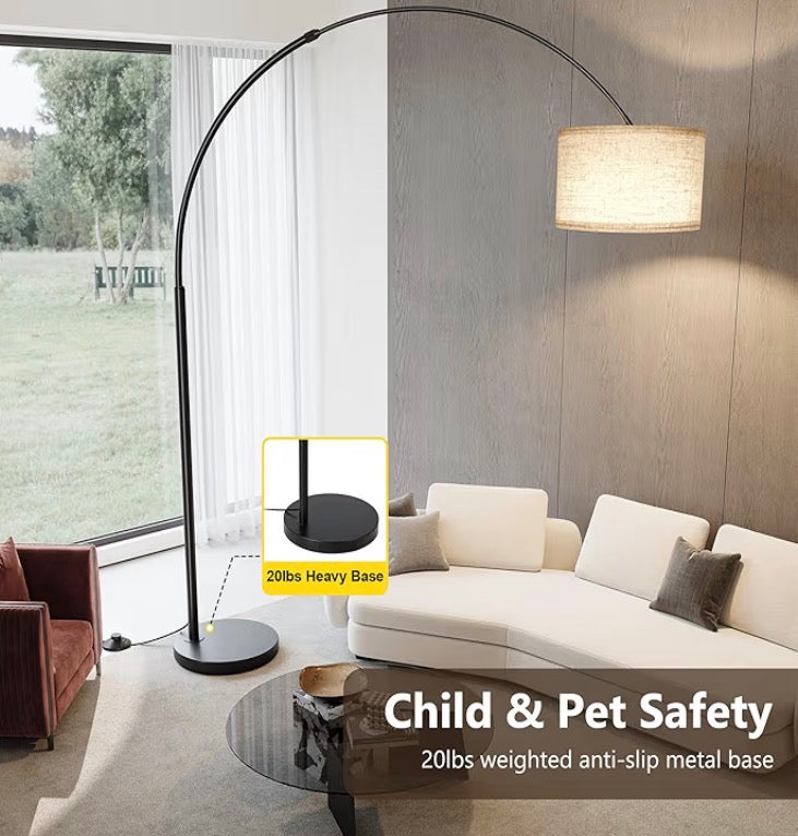 Lofty & Luxe Arc Floor Lamp