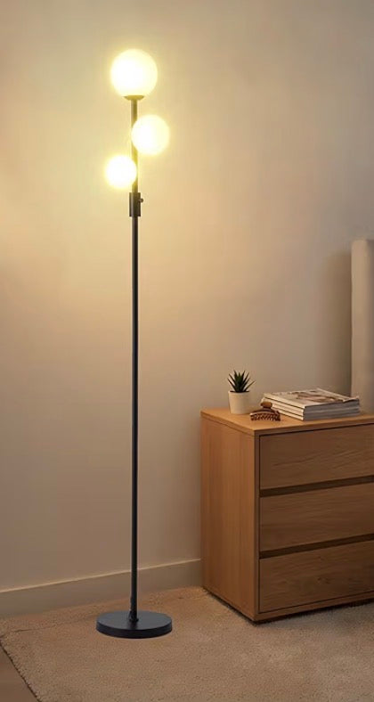 Mid Century Globe Floor Lamp