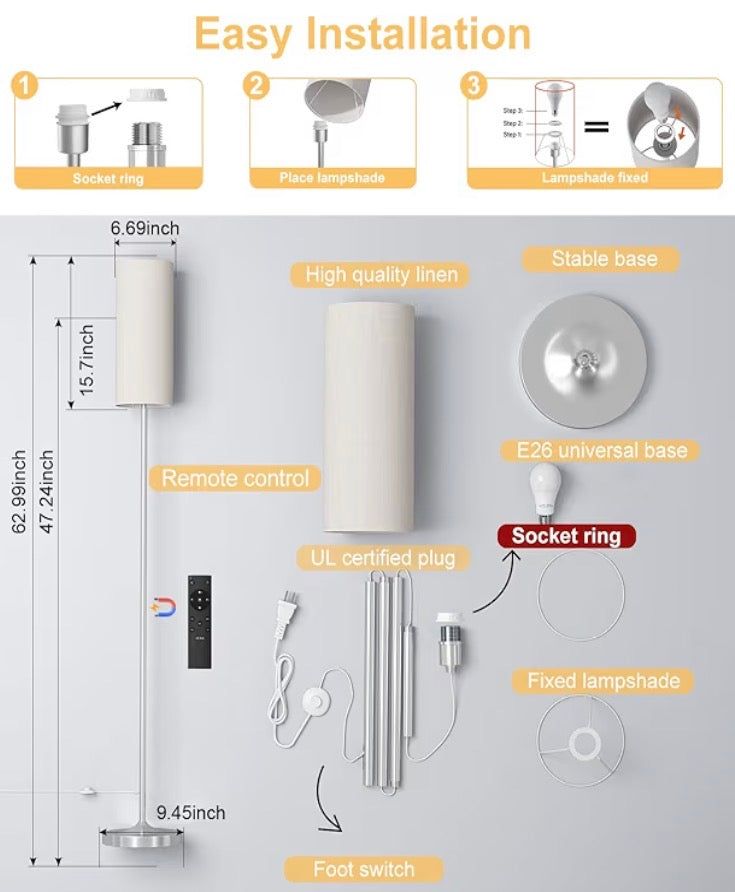 Modern LED Floor Lamp