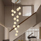 Nordic Glass Bubble Ball Chandelier