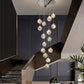 Nordic Glass Bubble Ball Chandelier