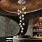 Nordic Glass Bubble Ball Chandelier