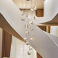 Nordic Glass Bubble Ball Chandelier