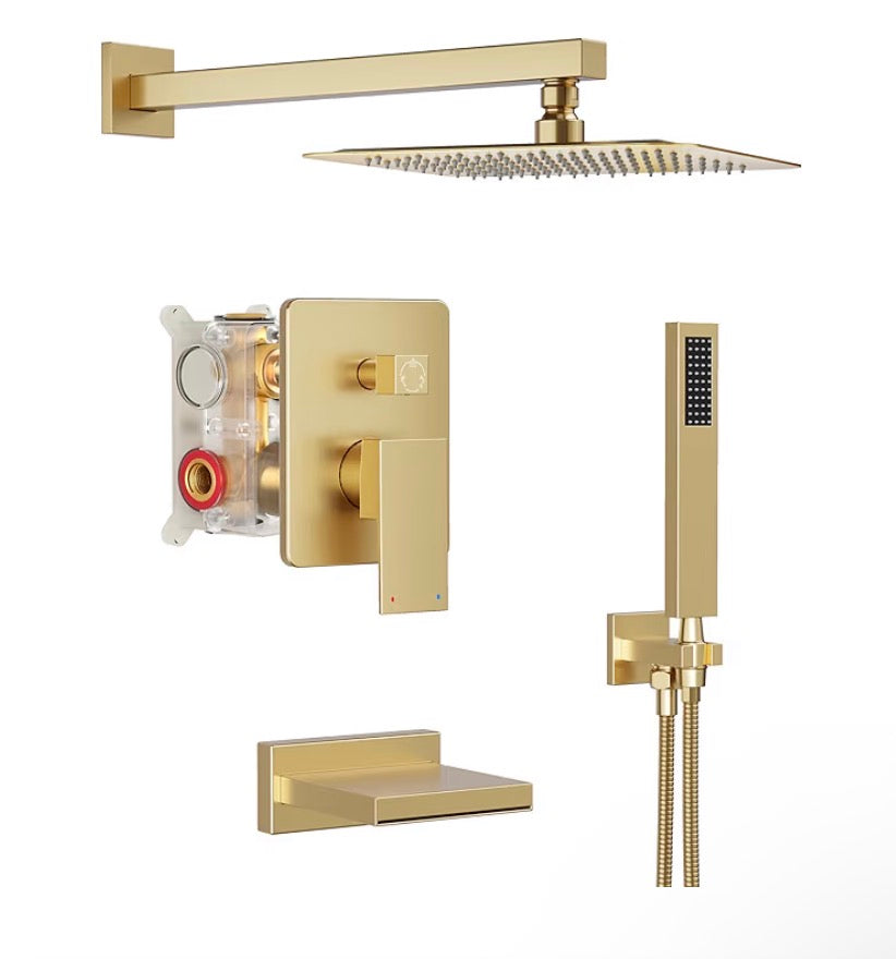 Premium Gold Shower System