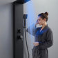 Shower Panel Tower System with LED Lights