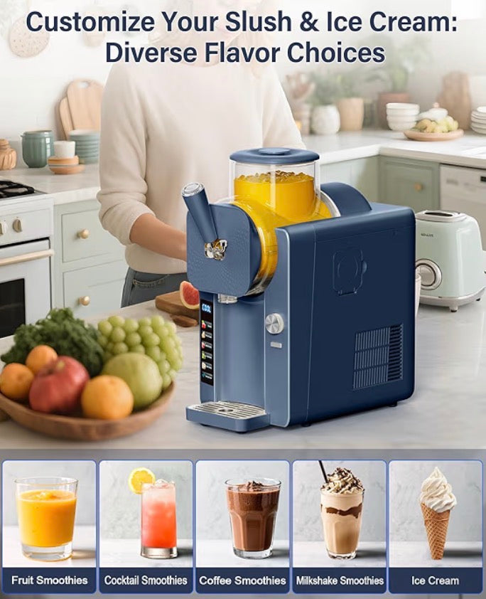 KW® FrostTwist Pro™ 2-in-1 Slush & Soft Serve System