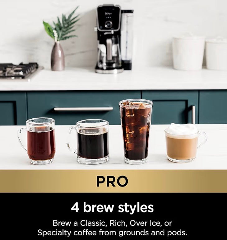 Ninja® Duo Grounds and Pods Coffee System