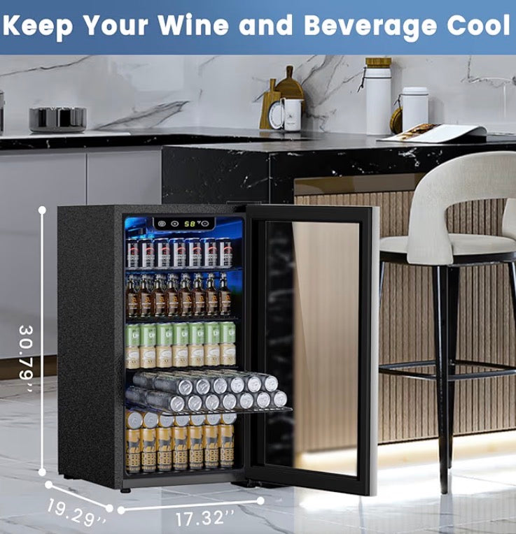 KW® ChillVault Pro™ Beverage Fridge