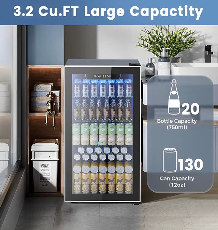 KW® ChillVault Pro™ Beverage Fridge