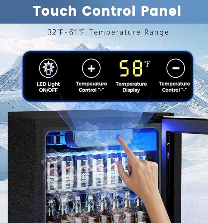 KW® ChillVault Pro™ Beverage Fridge