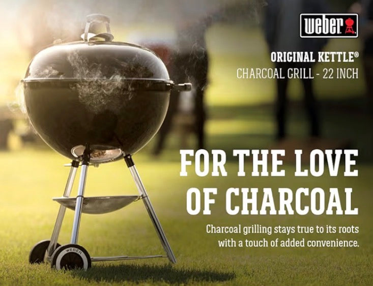Weber® 22" Charcoal Grill with Cover