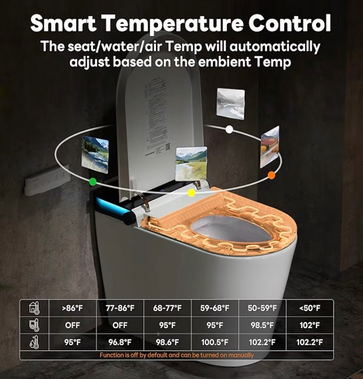 Casta Diva® Smart Toilet Max Pro with Built-in Bidet