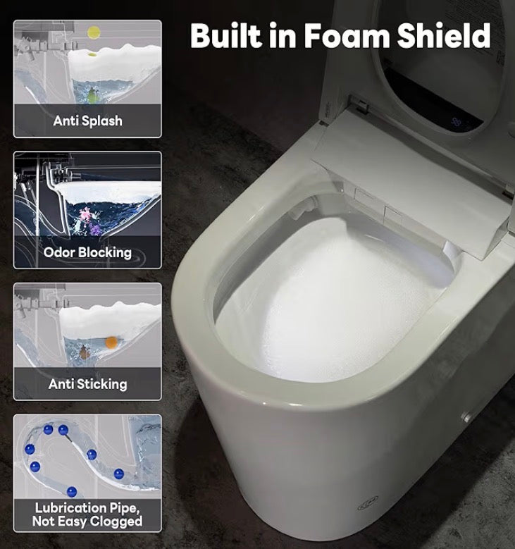 Casta Diva® Smart Toilet Max Pro with Built-in Bidet