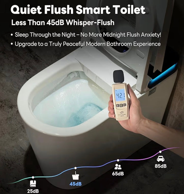 Casta Diva® Smart Toilet Max Pro with Built-in Bidet