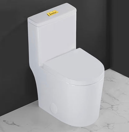 Modern Compact Round Toilet