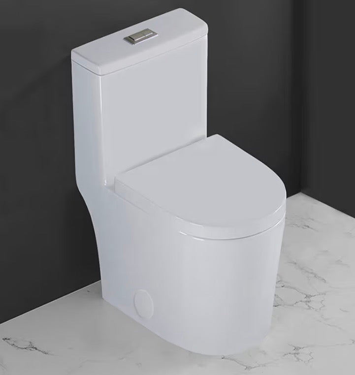 Modern Compact Round Toilet