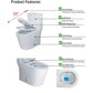 Modern Compact Round Toilet