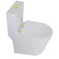 Modern Compact Round Toilet