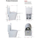 Modern Compact Round Toilet