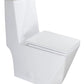 Modern Diamond-Shaped Toilet