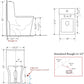Modern Diamond-Shaped Toilet