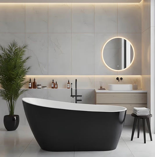 Modern Elegance  Acrylic Freestanding Tub