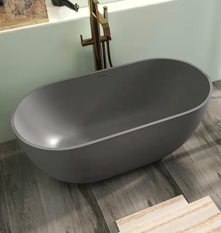 Modern Stone Resin Freestanding Tub