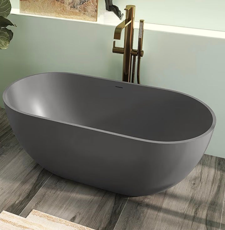 Modern Stone Resin Freestanding Tub