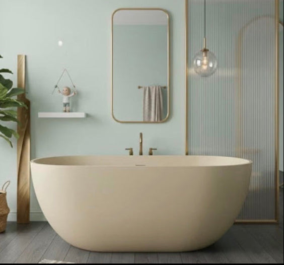Modern Stone Resin Freestanding Tub