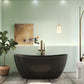 Contemporary Stone Resin Freestanding Tub
