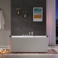 Jetted Hydromassage Whirlpool Bathtub
