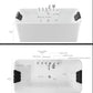 Jetted Hydromassage Whirlpool Bathtub