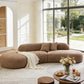 CloudCurve Bouclé Modular Sofa