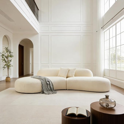CloudCurve Bouclé Modular Sofa