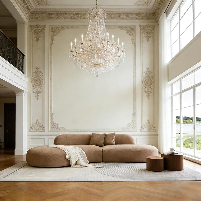 CloudCurve Bouclé Modular Sofa