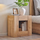 Modern Farmhouse Nightstand with Charging Station