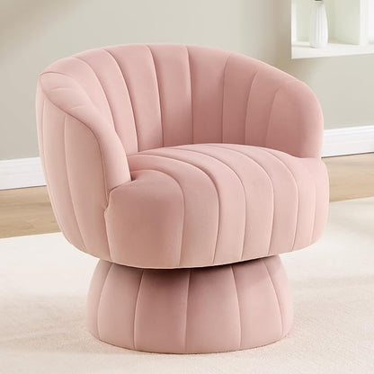 Serafina™ Velvet Swivel Accent Chair