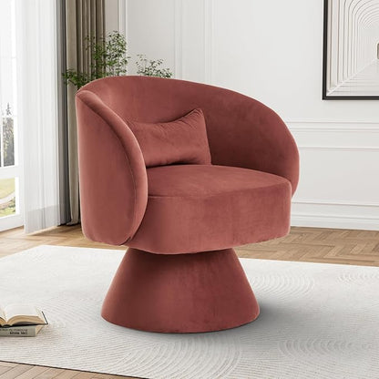 Nova™ Velvet Swivel Chair