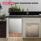 Undercounter Stainless Steel Beverage Fridge