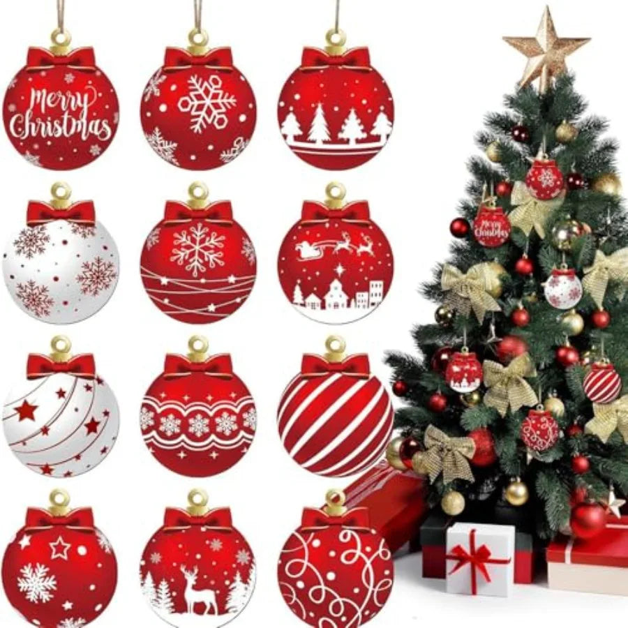 Christmas Ball Ornaments Set