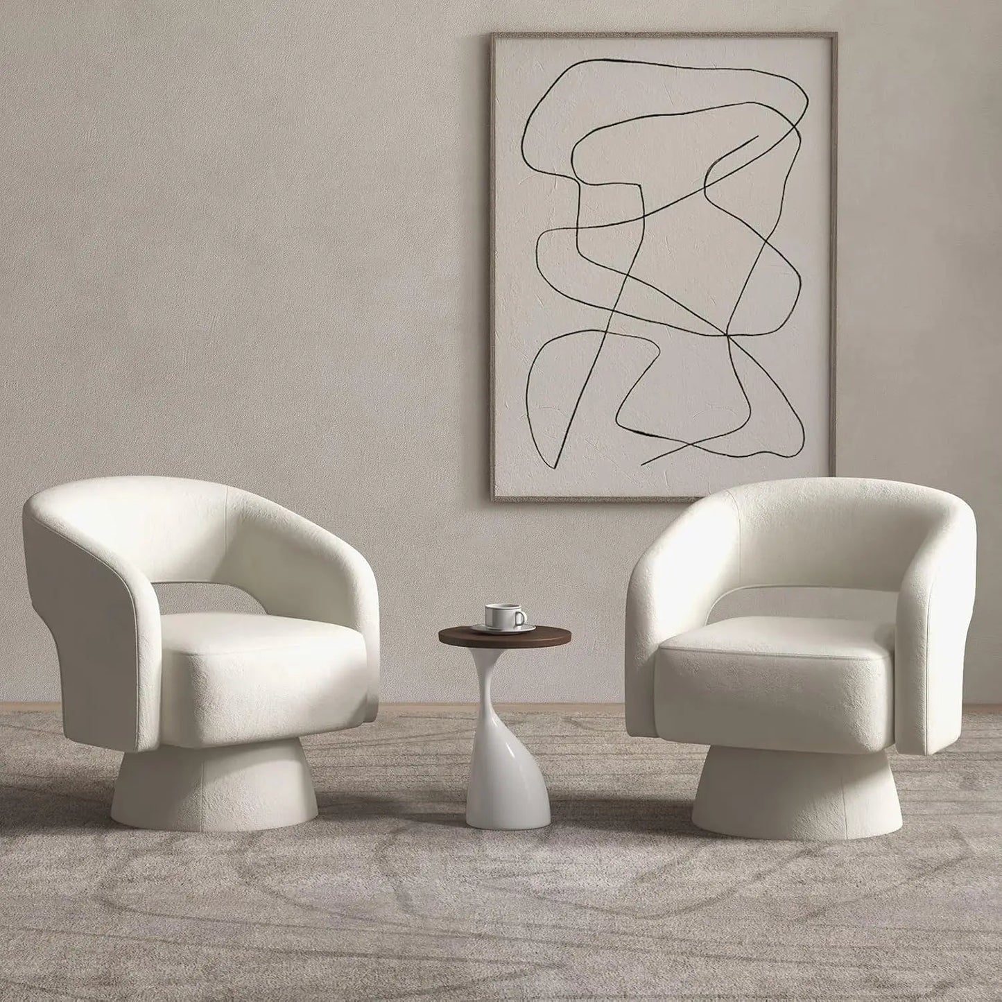 Park Avenue™ Velvet Barrel Chair