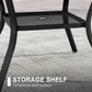 Round Aluminum Patio Dining Set