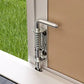 Resin Storage Shed with Floor, Window, and Double Lockable Doors