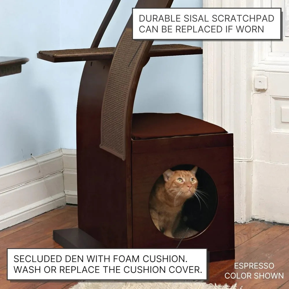 69" Lotus Cat Tower