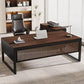 Modern Contemporary L-Shaped Executive Desk