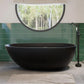Modern Polished Stone Resin Bathtub