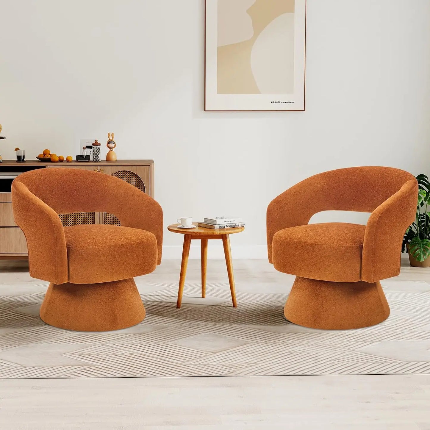 Park Avenue™ Velvet Barrel Chair