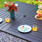 Square Metal Dining Set